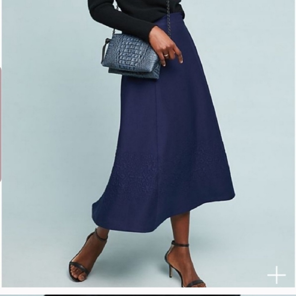 Anthropologie Maria Knit Skirt